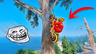 LA CARRERA TROLL CON SOLUCIONES MAS RARAS DEL MUNDO! - GTA 5 ONLINE