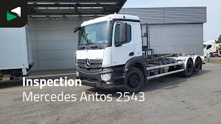 Гаковий мультиліфт Mercedes-Benz Antos 2543 6X2 Marrel 18t Hooklift Retarder Lift+Steering Axle E | Зображення 4 - Autoline