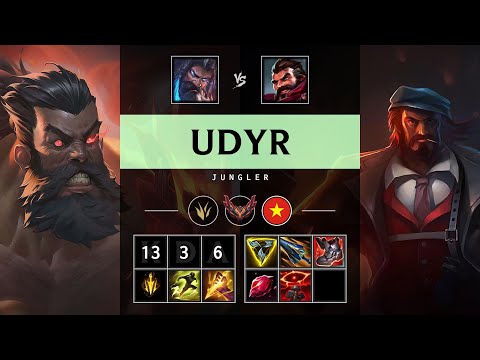 Udyr Jungle vs Graves - VN Grandmaster Patch 25.20