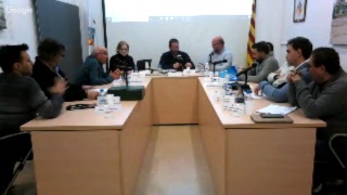 Ple municipal de 17 de gener de 2019