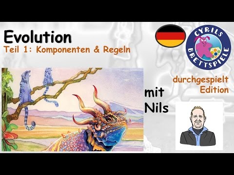 Cyrils Brettspiele - Evolution Brettspiel (S56E01) - Komponenten & Regeln
