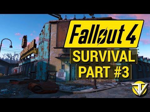 FALLOUT 4: SURVIVAL MODE Let's Play Part 3 - Super DUPER Mart! (PC Gameplay Walkthrough)