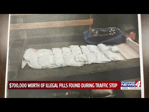 Oklahoma traffic stop uncovers $700K in fentanyl pills