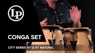 Video thumbnail for LP Conga Set Aspire 10” & 11” Natural (ENG / SOUND DEMO) by GEWA Drums