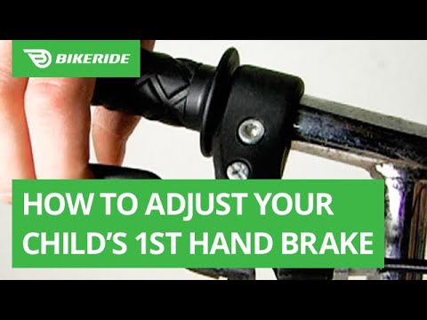 How to Adjust Your Child’s 1st Hand Brake
