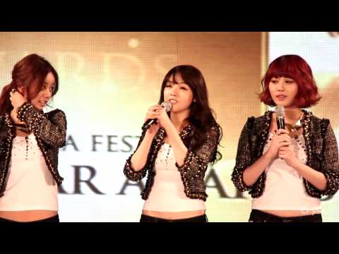 121208 걸스데이 (Girl's Day) - 멘트 (직캠) K-DRAMA STAR AWARDS by Crystal