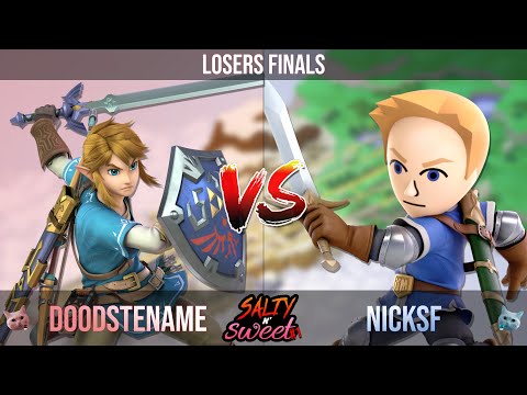 SaltySweet # 01 | doodstename (Link) vs NickSF (Mii Swordfighter) | Losers Finals | SSBU Ultimate