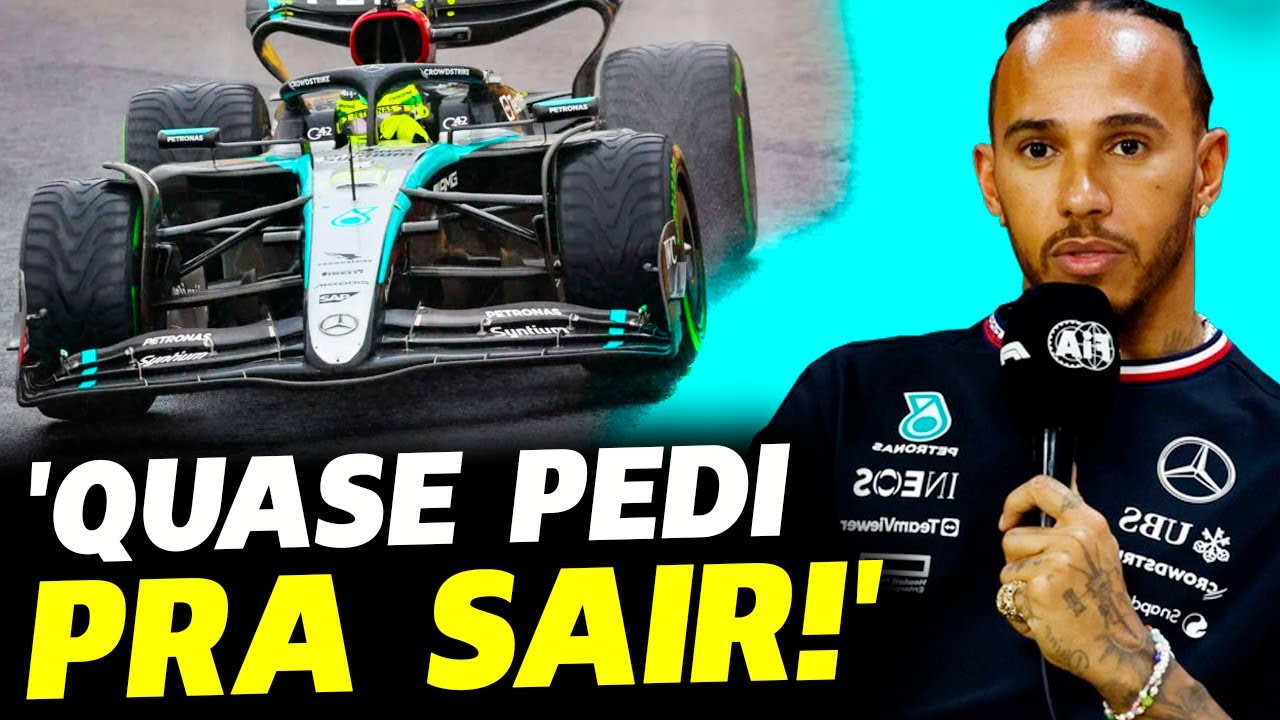 HAMILTON REVELA QUE QUASE PEDIU PARA SAIR DA MERCEDES APÓS GP DO BRASIL | FÓRMULA 1 | GP EM CASA