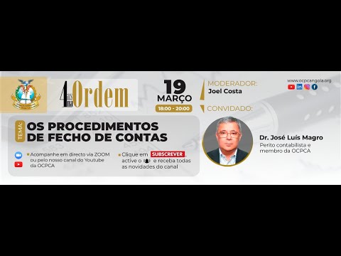 OS PROCEDIMENTOS DE FECHO DE CONTAS