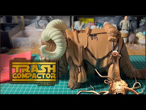How to make a Stan Solo Bantha?! What!! Ok its a Trash Compactor review!