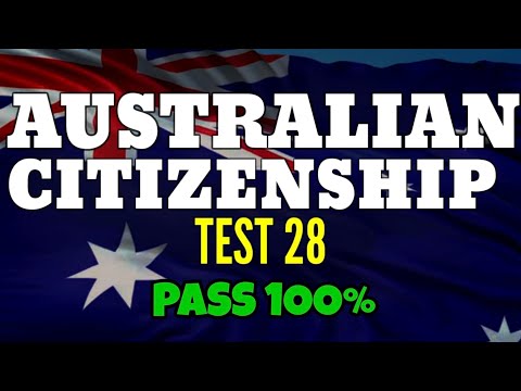 Australian Citizenship Test Questions 2024 🇦🇺 | Australia and its people