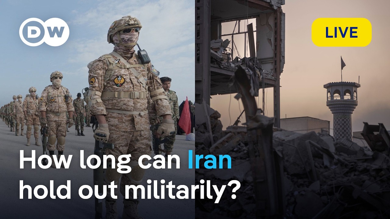 Live: How long can Iran hold out militarily? | DW News