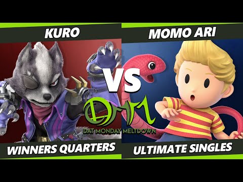 DAT Monday Meltdown 240 - Kuro (Wolf) Vs. Momo Ari (Lucas) SSBU Ultimate Tournament