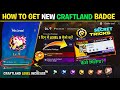How To Increase Craftland Creator Level Badge In Free Fire Craft Points Kaise Milega Craftland Map