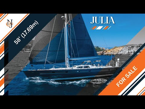 S/Y JULIA for Sale | 58' (17.69m) Van Dam Nordia Yacht