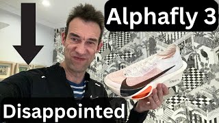 Nike Alphafly 3 Review - Disappointed
