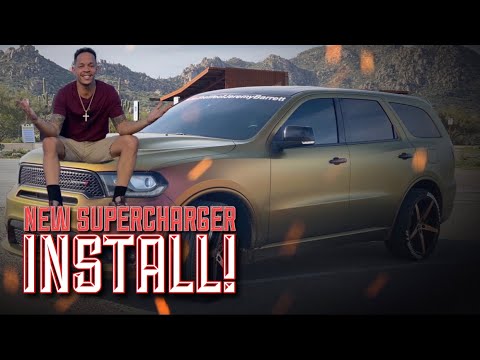 OUR DURANGO WHIPPLE SUPERCHARGER IS FIXED! **BUYERS BEWARE**