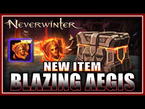 NEW Blazing Aegis! (like no other) BEST in SLOT for TANKS for Survivability + Threat! - Neverwinter