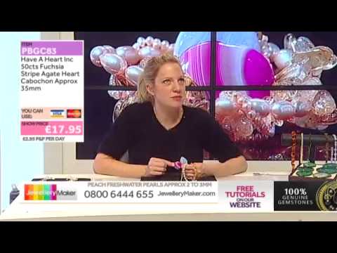 How To Make Beaded Jewellery - JewelleryMaker LIVE (AM) 05/01/2015