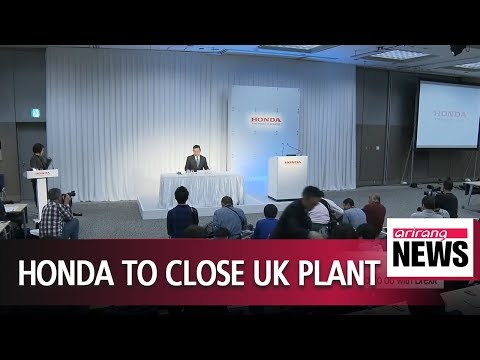 Thumbnail for Honda to close Swindon car plant by 2021 by Takahiro Hachigo