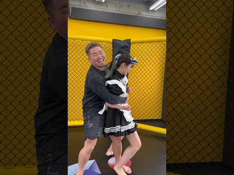 メイドに護身術教えてみた。