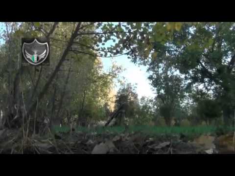 قصف للنظام على طريق المطار في الغوطة الشرقية في ريف دمشق