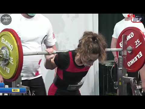 Rachele Randone - 4th Place 322.5kg Total - 47kg Class 2021 IPF World Women's Classic