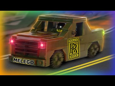 Как сделать Роллс Ройс Фантом из Лего | How to make Rolls Royce Phantom from Lego