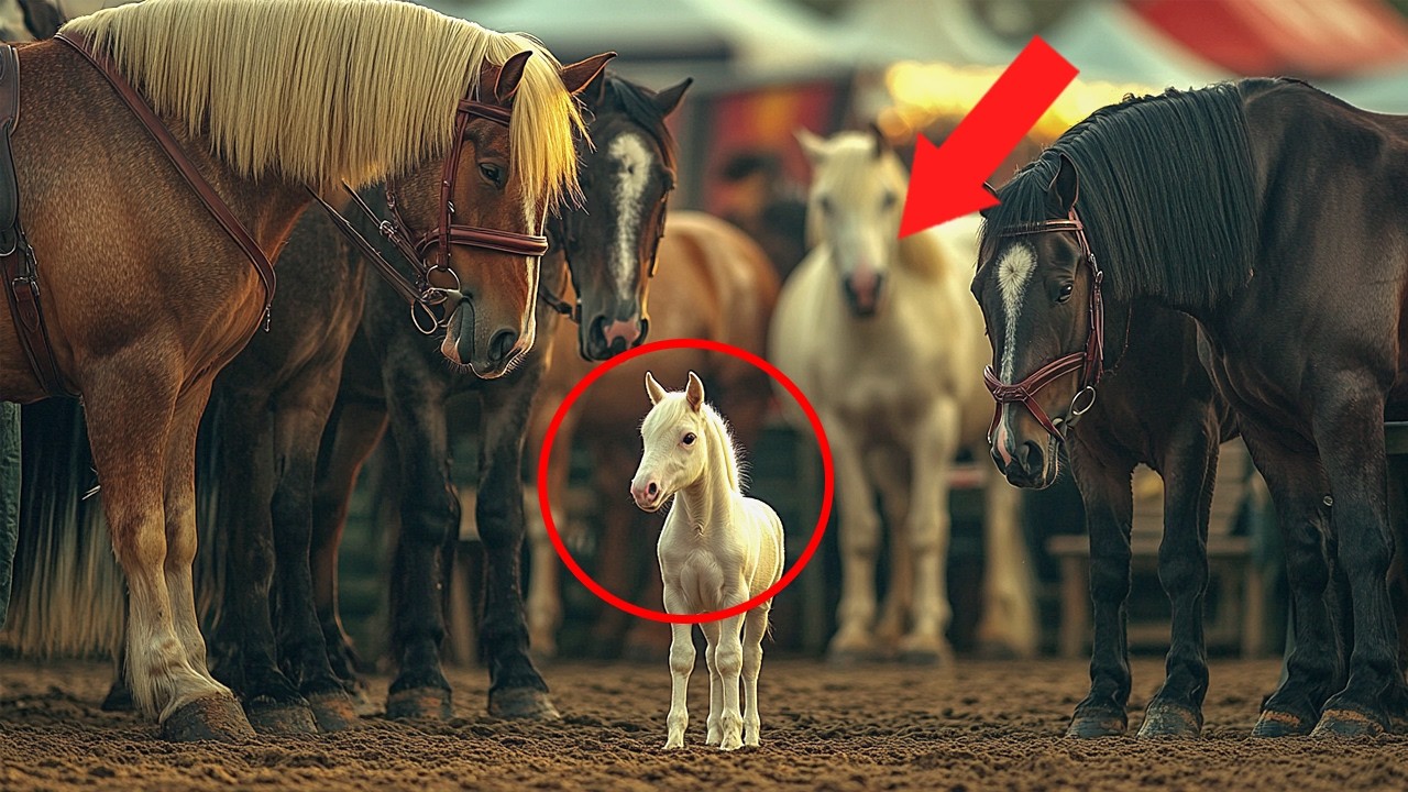 I bought the TINIEST horse at the AUCTION - Rescue HORSE transformation! ❤️Portal of Stories❤️