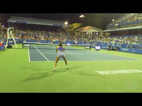 EMMA RADUCANU v. LOUISA CHIRICO | COURT LEVEL | Citi Open Tennis Washington 2022 SLOW MOTION