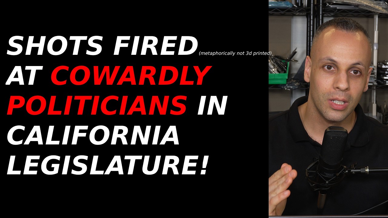 Your Emails WORKED! CA's 3D Printer Spyware Bill is a Clown Show 🤡🤡🤡