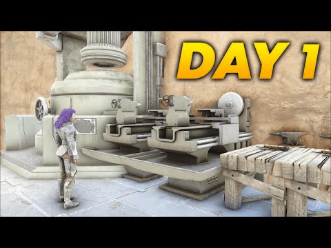 My Best SOLO Start In 15,000 Hours On Day 1 - Ark