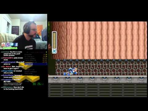 Mega Man X 100% Speed Run *Attempt*
