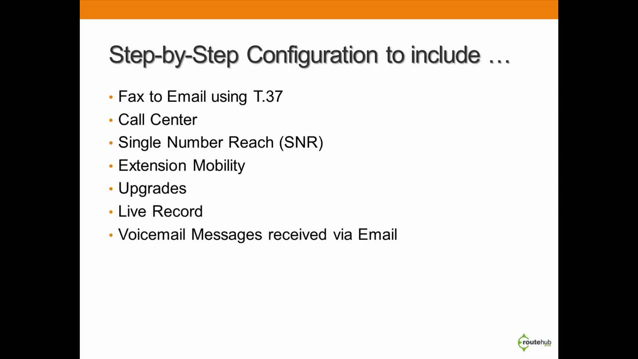 Cisco CallManager and Unity Express Training for Network Engineers (Preview)