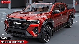 2026 Suzuki Carry Pickup - The King of Small Pickups Is Back