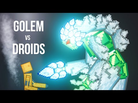 Gemstone Golem vs Functional Androids - People Playground 1.24.3