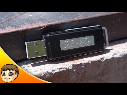 THZY Audio Recorder Flash Drive - Spy Gear?