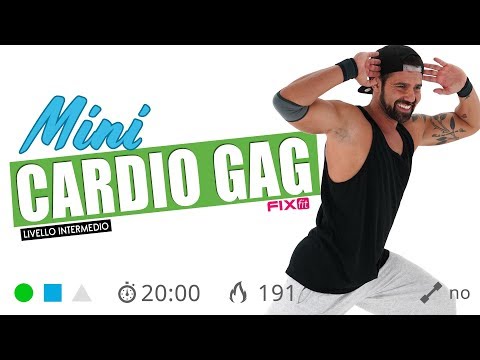 Mini Cardio Gag! Esercizi Per Gambe, Addominali E Glutei