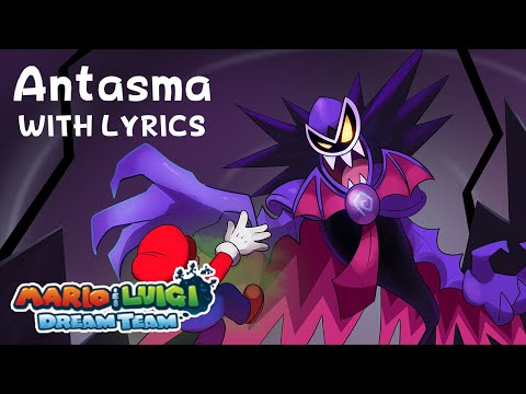 Antasma WITH LYRICS - Mario & Luigi: Dream Team Cover