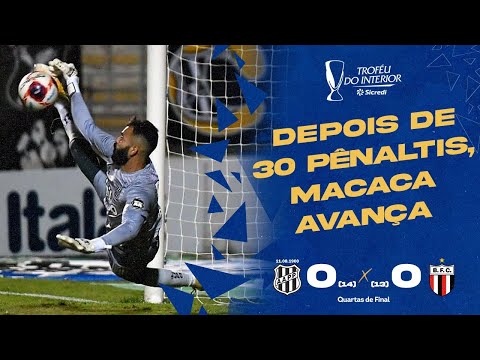 Melhores Momentos de Ponte Preta 0(14) x (13)0 Botafogo- Troféu do Interior - Paulistão Sicredi 2021