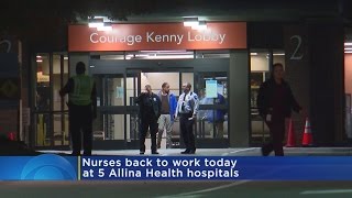 Allina Nurses Return To Work