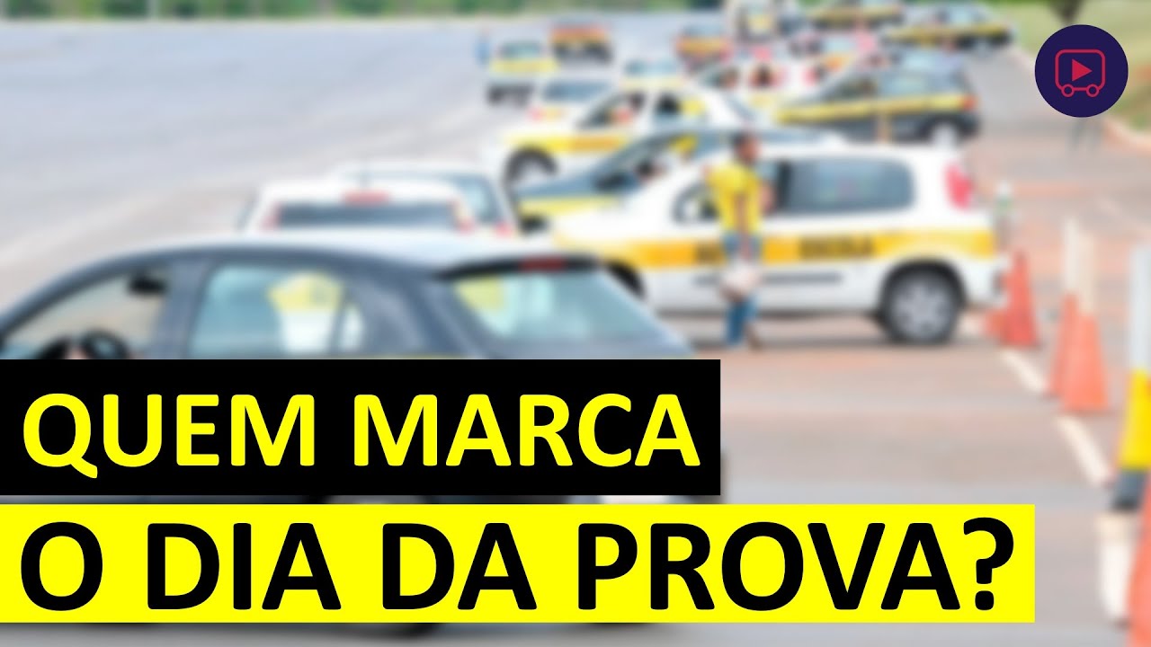 QUEM MARCA O DIA DA PROVA ALUNO OU AUTOESCOLA