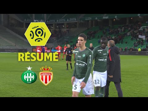 AS Saint-Etienne - AS Monaco (0-4)  - Résumé - (ASSE - ASM) / 2017-18
