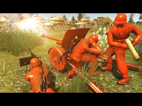 Army Men Crusaders Ambush TAN CONVOY! - Army Men: Civil War S3E5