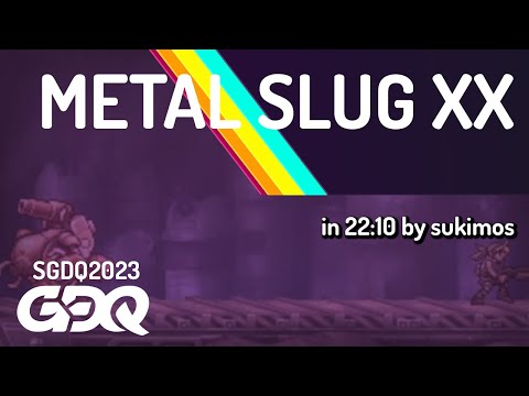 Metal Slug XX by sukimos in 22:10 - Summer Games Done Quick 2023