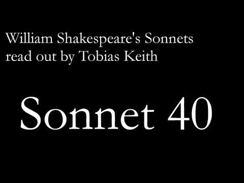 Sonnet 40 (William Shakespeare)