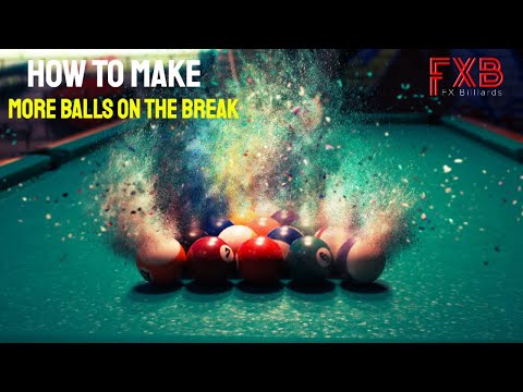 How to Break in 8 BALL  - (FREE Pool Lessons)