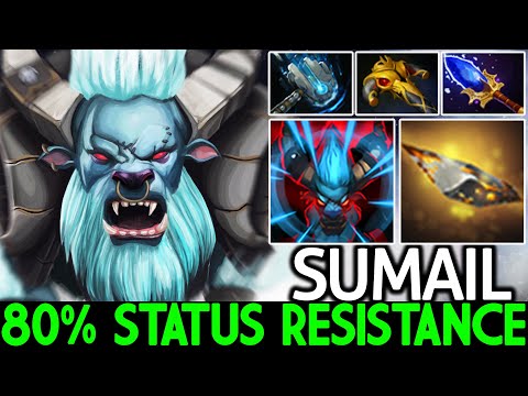 SUMAIL [Spirit Breaker] Imba Hero Gank with 80% Status Resistance Dota 2