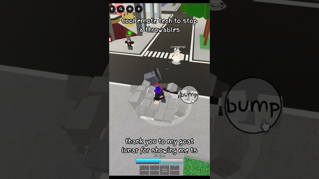 insane emote tech jjs #jjk #jjs #jujutsushenanigans #jujutsukaisen #roblox