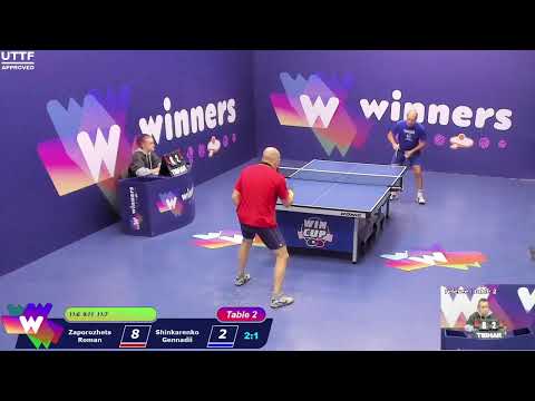 WINners CUP table 2  06.12  Zaporozhets Roman - Shinkarenko Gennadii   15:00